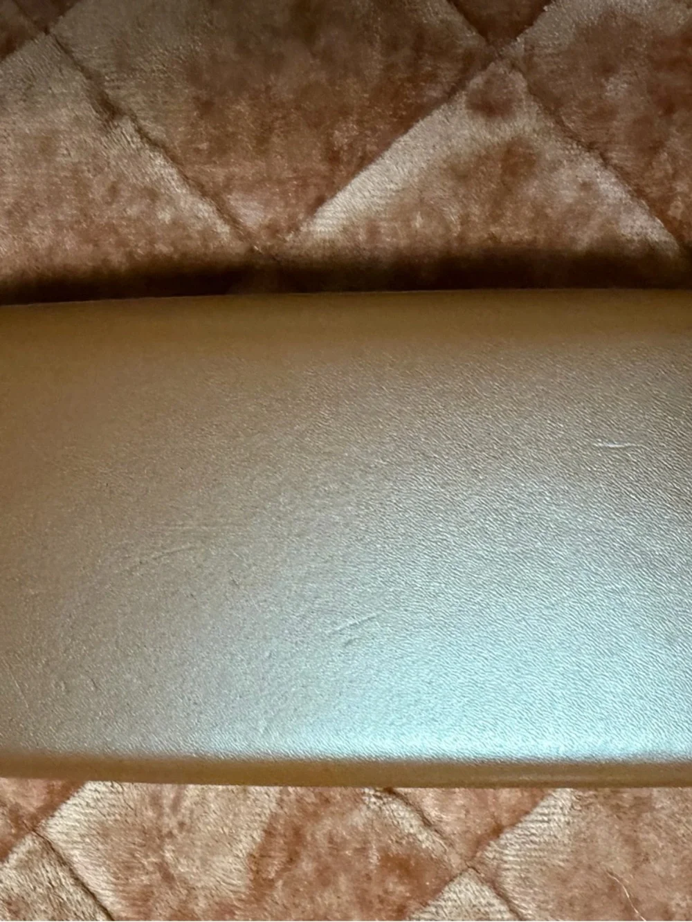 Longchamp Leather Eyewear Case in Cognac euc